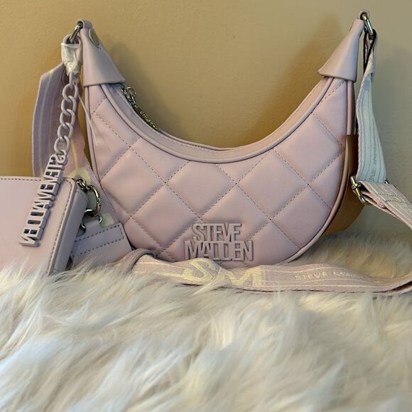 NWT Steve Madden (Bandre) Lavender Crossbody Bag - Picture 4 of 11